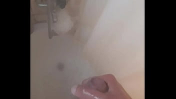 Masturbating in the shower