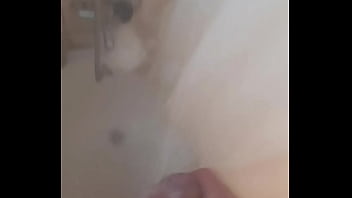 Masturbating in the shower