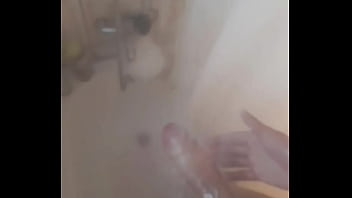 Masturbating in the shower