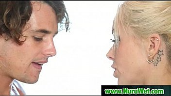 Nuru massage asian banged after blowjob in the bath 13