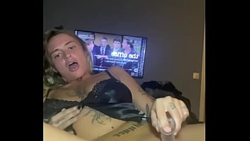 Horny emo fucks her tight little pussy