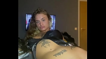 Horny emo fucks her tight little pussy