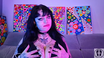 Nose fetish deedeelove gothic beauty girl