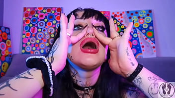 Nose fetish deedeelove gothic beauty girl