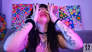 Nose fetish deedeelove gothic beauty girl