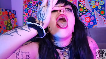 Nose fetish deedeelove gothic beauty girl