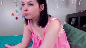 Cute amateur girlfriend playing with some weird toys