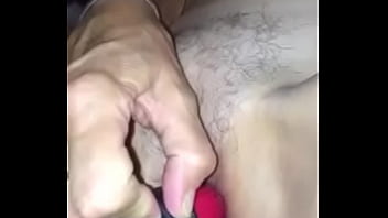 Milf fucking with vibrator