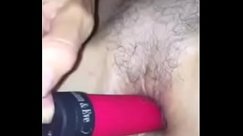 Milf fucking with vibrator