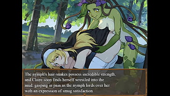 A claire plays claires a porn game lets play our first nunly duties include a gangbang with dudes and a horny nymph