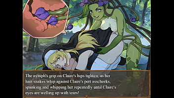 A claire plays claires a porn game lets play our first nunly duties include a gangbang with dudes and a horny nymph