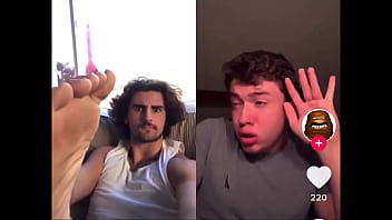 *repost without the crop horny for tiktok guys feet watch this