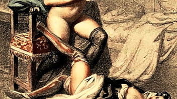 Retro erotic drawings