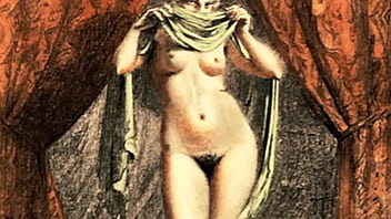 Retro erotic drawings