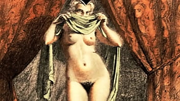 Retro erotic drawings