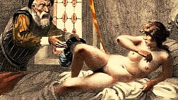 Retro erotic drawings