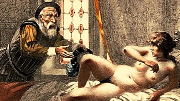 Retro erotic drawings