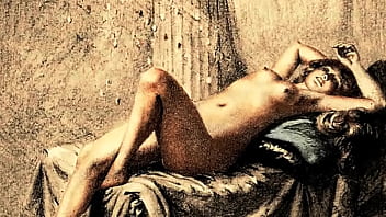 Retro erotic drawings