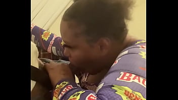 Slob and wet the dick