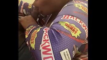 Slob and wet the dick