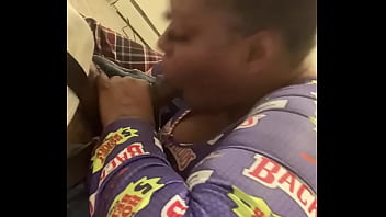 Slob and wet the dick