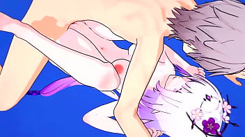 Cipher and firefly take in so much cum in their pussies honkai star rail