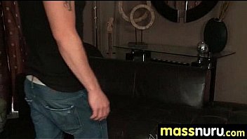 Japanese masseuse gives a full service massage 14