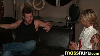 Japanese masseuse gives a full service massage 14