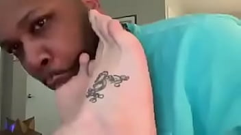 Submissive Black Suck A White Dominant Feet thumbnail