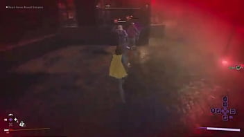 Batgirl falls to her knees