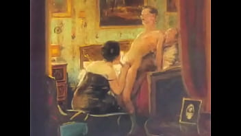 Retro erotic drawings