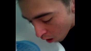 Faggot Licking Urinal thumbnail