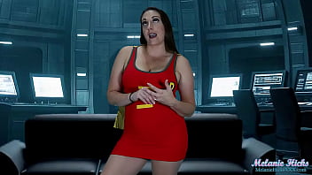 Robin’s secret superheroine masturbation in the batcave milf edition