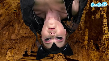 Bat Girl Plays With Her Pussy thumbnail