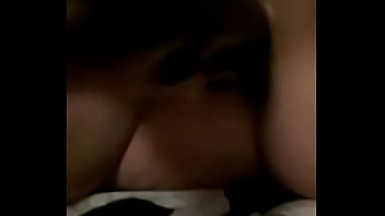 Amateur squirt with toy