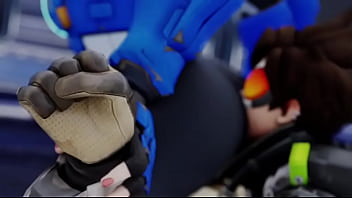 Overwatch multiple tracer's selfcest ass worship