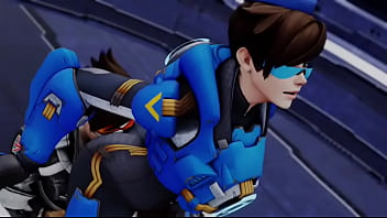 Overwatch multiple tracer's selfcest ass worship