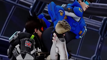 Overwatch multiple tracer's selfcest ass worship