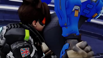 Overwatch Multiple Tracer's Selfcest Ass Worship thumbnail