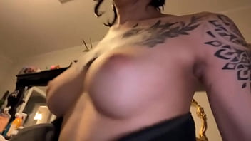 My boobs look extra juicy today they always swell up a bit before my period lol they’re also tender and i can’t sto