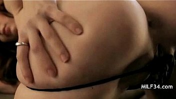 Horny milf fucked and jizzed on at home