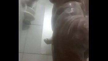 Old brazilian mom nude shower