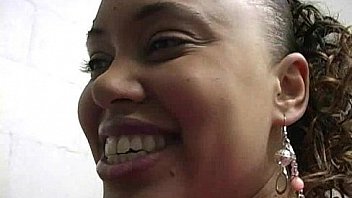 Incredible ebony teen blowjob gloryhole audition 8