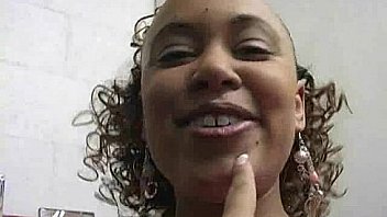 Incredible ebony teen blowjob gloryhole audition 8