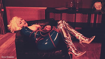 Femdom Latex And Bondage Video Hot Rubber Mistress Wanna Play Arya Grander thumbnail