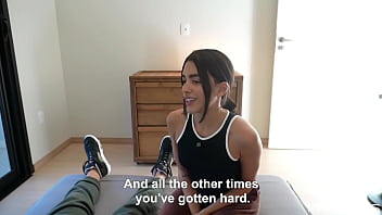 My stepsister helps me relax before sex tutorial part 3