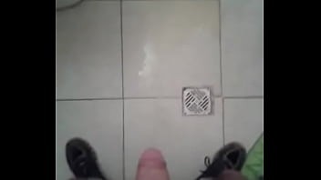 Pissing on the floor