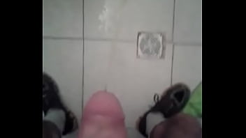 Pissing on the floor