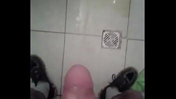 Pissing on the floor