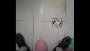 Pissing on the floor